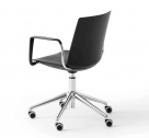 Кресло офисное пластиковое Gaber Jubel 5R BR алюминий, технополимер Фото 8