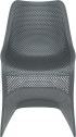 Стул пластиковый Siesta Contract Bloom стеклопластик темно-серый Фото 15