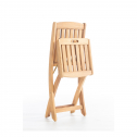 Стул деревянный складной WArt Maya ироко Фото 3