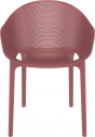 Кресло пластиковое Siesta Contract Sky Pro стеклопластик, полипропилен марсала Фото 10