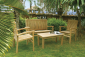Кресло деревянное Giardino Di Legno Savana Onda тик Фото 6