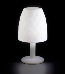 Светильник напольный уличный Vondom Vases LED полиэтилен белый Фото 5