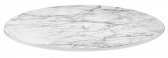 Столешница круглая PEDRALI Fenix компакт-ламинат HPL белый мрамор Фото 1