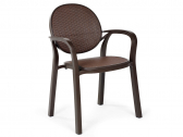 Кресло пластиковое уличное Nardi пластик, синтетик кофе, кофе Фото 1