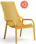 Комплект пластиковых кресел Net Lounge Set 2