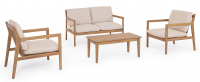 Комплект деревянной лаунж мебели Danubio