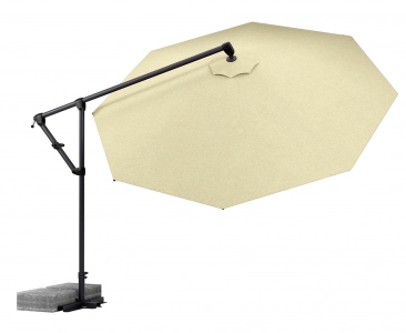 Зонт садовый  Ø2.5 м THEUMBRELA SEMSIYE EVI Kiwi Plus алюминий, полиэстер бежевый Фото 5