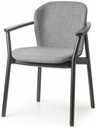 Кресло деревянное с обивкой-thumbs-Фото1