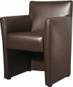 Кресло с обивкой Профдиван Бронкс дерево, ткань коричневый Фото 1