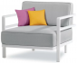 Кресло металлическое PAPATYA Loca Sofa LS 01 сталь, ткань Фото 1