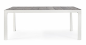 Стол керамический обеденный Garden Relax Mason алюминий, керамика белый, серый Фото 3