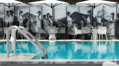 Зонт профессиональный 2х3 м Fim Rio алюминий, olefim графит, серый Фото 11