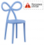 Стул пластиковый детский Qeeboo Ribbon Baby полипропилен голубой Фото 2