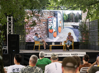 Кресло пластиковое Nardi Net Relax стеклопластик горчичный Фото 19