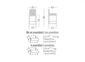 Стул пластиковый барный-thumbs-Фото3