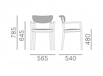 Кресло деревянное с мягкой обивкой-thumbs-Фото3