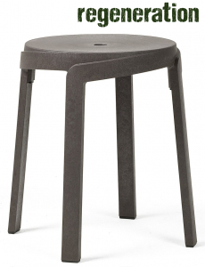 Табурет пластиковый Nardi Stack Mini стеклопластик терра Фото 1
