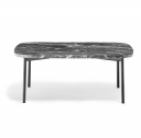 Столик кофейный PEDRALI Buddy Marble алюминий, мрамор черный, серый мрамор Фото 5