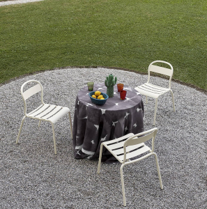 Стул металлический Colos Stecca 1 алюминий Фото 6