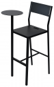 Стул металлический барный со столиком Matiere Grise Take алюминий Фото 4