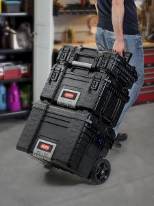 Органайзер для инструментов Keter 22 Gear Tool Box полипропилен черный Фото 3