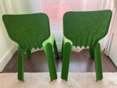 Стул пластиковый детский Magis Alma полипропилен, стекловолокно зеленый Фото 10