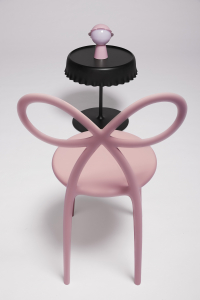 Стул пластиковый Qeeboo Ribbon полипропилен розовый Фото 11