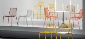 Стул металлический PEDRALI Nolita сталь желтый Фото 26