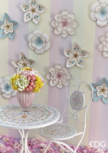 Ваза Алмаз EDG Vase стекло розовый Фото 3