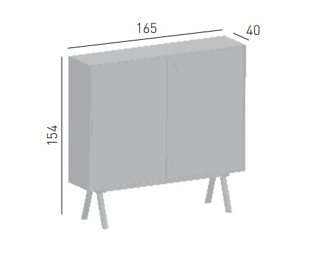 Комод офисный Cabinet 2027