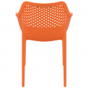 Кресло пластиковое Siesta Contract Air XL стеклопластик оранжевый Фото 8