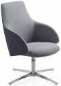 Кресло вращающееся с обивкой Kastel Kontea Waiting сталь, искусственная кожа Фото 1