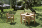 Кресло деревянное Giardino Di Legno Dehors тик Фото 8