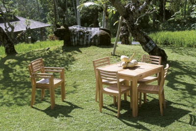 Кресло деревянное Giardino Di Legno Dehors тик Фото 8