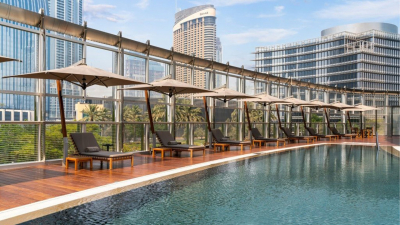 Зонт профессиональный 3х4 м Fim Capri тик, алюминий, акрил коричневый, серебристый, слоновая кость Фото 8