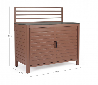 Станция для официанта Garden Relax Aria алюминий, искусственный камень терракотовый Фото 2