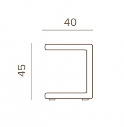Столик металлический для лежака-thumbs-Фото3
