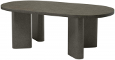 Стол обеденный бетонный SNOC Huxley бетон угольный Фото 1