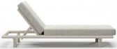 Лежак плетеный с матрасом SNOC Eclat Bisque алюминий, роуп, олефин бежевый Фото 1