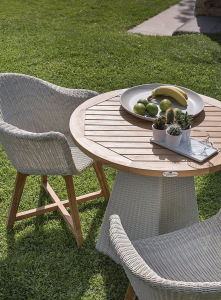 Кресло плетеное Giardino Di Legno Gipsy тик, алюминий, искусственный ротанг Фото 5