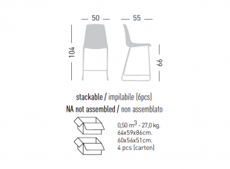 Стул пластиковый полубарный-thumbs-Фото3