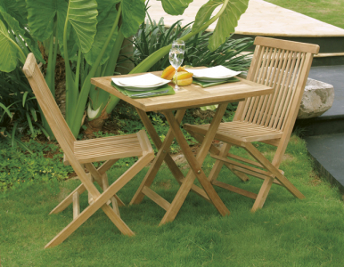 Стол деревянный складной Giardino Di Legno Moon Singaraja тик Фото 5