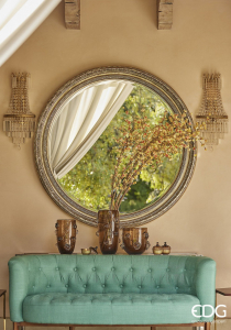 Аромасвеча в шкатулке Янтарь (Amber) EDG Candle стекло, воск Фото 3