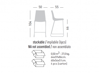 Стул пластиковый полубарный-thumbs-Фото3