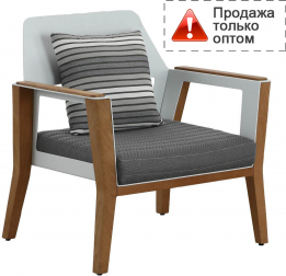 Кресло металлическое с подушкой-thumbs-Фото1