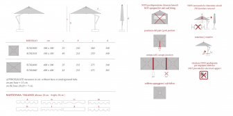 Зонт профессиональный телескопический 3х3 м-thumbs-Фото3