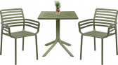 Комплект пластиковой мебели Nardi Clip 70 Doga стеклопластик агава Фото 1