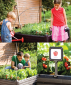 Пластиковое кашпо Raised Garden Bed Keter Raised Garden Bed полипропилен черный Фото 4