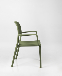 Кресло пластиковое Nardi Riva стеклопластик агава Фото 4