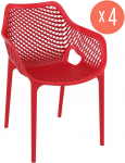 Комплект пластиковых кресел Air XL Set 4